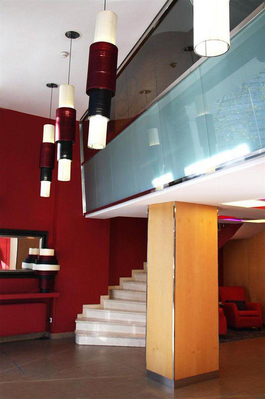 Hotel Abbot Барселона Интерьер фото